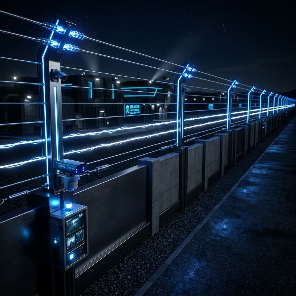 Solar Electric Fence Backup
